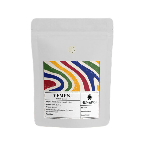 Yemen Blend Medium to Medium Dark Roast Coffee Beans – Strawberry, Pineapple & Cinnamon Flavors